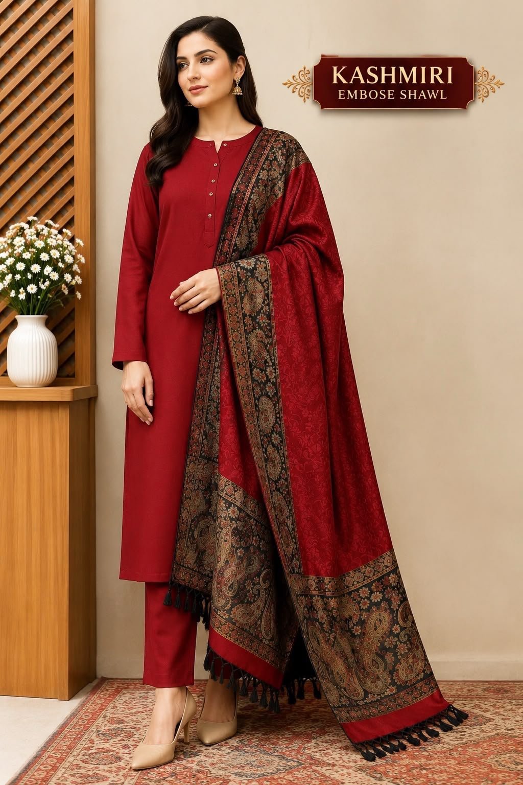 3PC Dhanak Suit