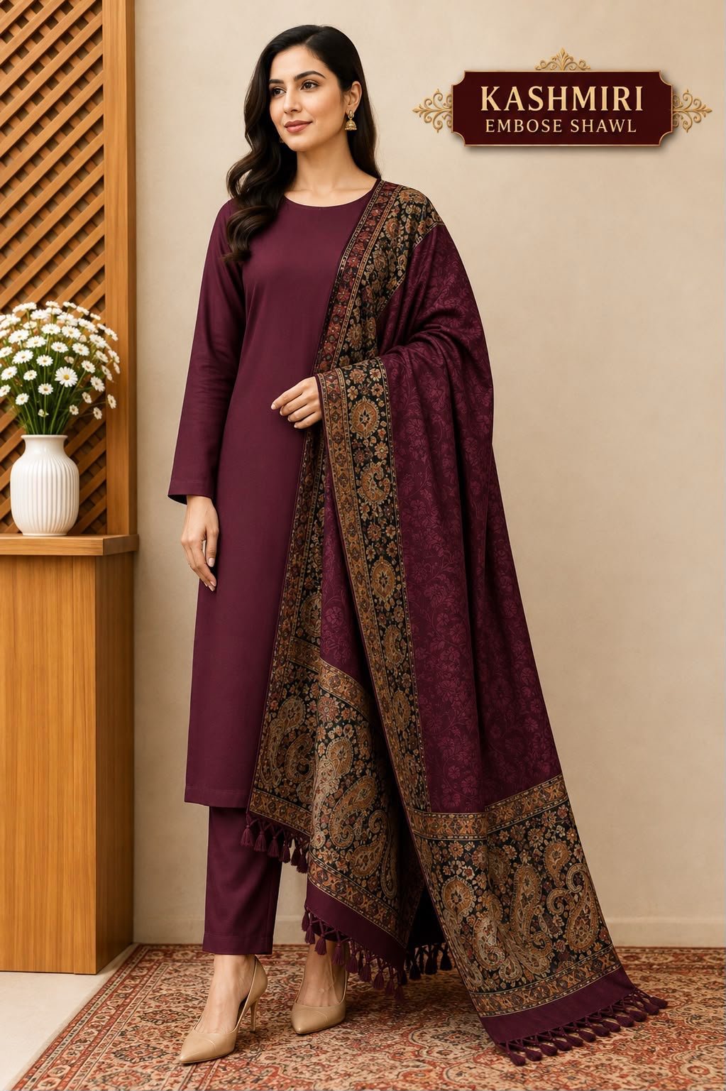 3PC Dhanak Suit
