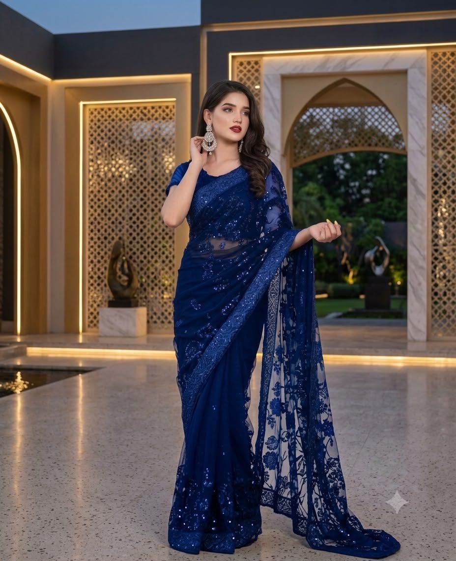 Premium Jamawar Fabric Saree